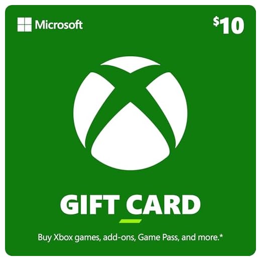 $10 Xbox Gift Card [Digital Code]