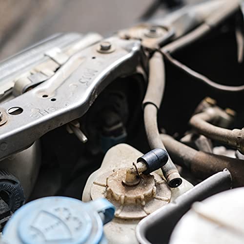 Abn Rubber Vacuum Cap 115-Piece Assortment Set – Automotive Carb Line & Hose Caps Kit For Carburetor, Manifold, & More #TOP5