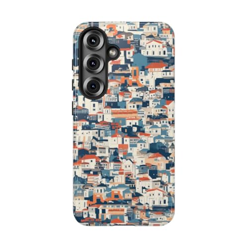 Coque Samsung S25 bleu pour un style urbain et chic