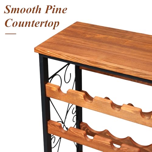 Sonyabecca-48-Bottle-Wine-Rack-Freestanding-Floor-with-Wood-Top8-Tier-Wine-Storage-Shelf-with-Serving-Station-Wine-Holder-for-Kitchen-Bar-Dining-Room-Home-Bar-Cabinet-for-Wine-Bottles-No-Wobble