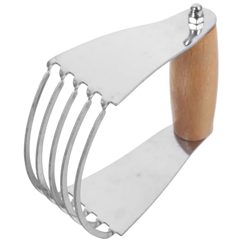 PLAFOPE Stainless Steel Pastry Blender Baking Scraper Dough Cutter Flour Mixer Kitchen Baking Tool