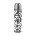 Sawhonn Vieille Cassette De Musique Bouteille d'eau en Acier Inoxydable Thermos sans BPA 500ML Double Paroi Vide Gourde Bouteille Isothermes pour Sport école Café Thé