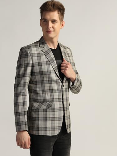 Image of TAHVO Tweed Blazer for Men - Formal & Casual Winter Wear Blazer
