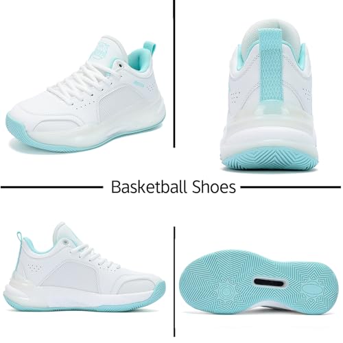 Image of Beita Basketball Shoes for Women High Upper Volleyball Shoes Fashion Sneakers Breathable Sports Shoes Anti Slip