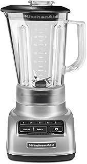 KitchenAid 5-Speed Blender RKSB1570MC, 56-Ounce, Metalic Chrome (Renewed)