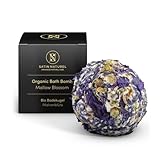 1 BIO Badebombe Vegan - Badekugel in Geschenkbox als Badezusatz für Frauen - Adventskalender - Entspannung, ätherische Öle - Geschenke für Frauen - Weihnachtsgeschenke für Frauen - kleine Geschenke