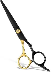 1 tesoura de barbeiro profissional - tesoura de corte de cabelo para homens e mulheres - perfeita para cortar e aparar o cabelo
