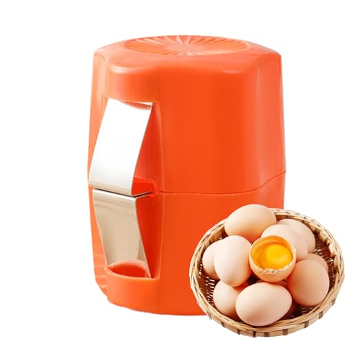 Egg Shell Opener Tool Handheld Egg Peeler Cracker for Raw Eggs Multi-Purpose Quick Split Eggs Puncher Shell Crusher Separator Breaker for Cooking Camping Kitchen Baking Omelets Gadgets