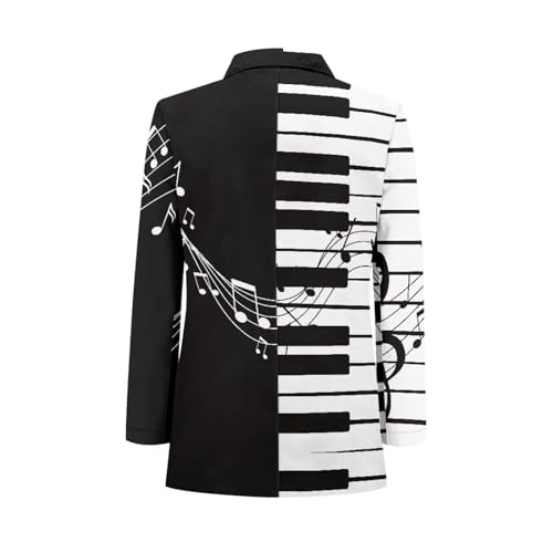 Sprowallow Men's Casual Blazer One Button Lightweight Sports Coat with Pockets Slim Fit Lapel Jacket Business Suit4