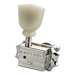 Schaller »G-SERIES DELUXE KEYSTONE MACHINE HEADS – GOLD – 3L/3R – SINGLE RING – SOLID HEADSTOCK POST 21.7mm« Mécaniques… - Les Beatles, Paul McCartney, John Lennon, RIngo Starr, George Harrison