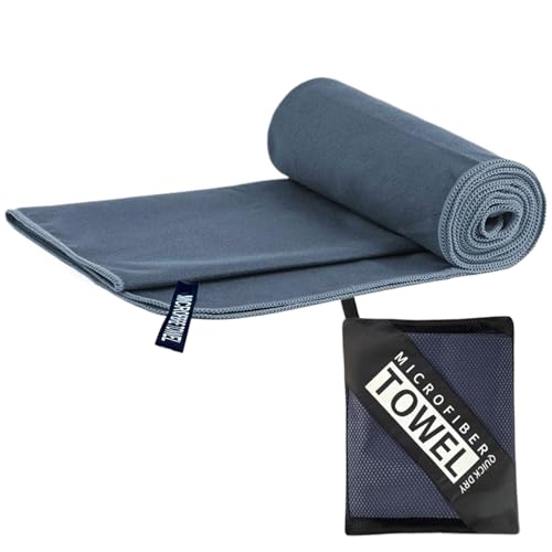 Quick Dry Towel – Quick Dry Microfiber Towel, Microfiber Quicks Dryy Travel Towels, Soft Super Absorbent Bath Sheet For Gym Pool Workout Shower Swim Pilates Beach Fitness Backpacking Activities