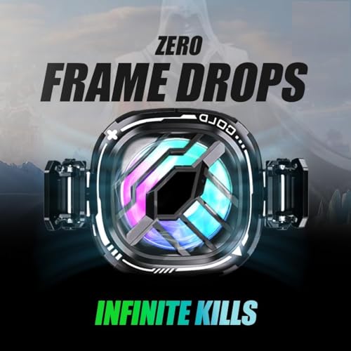 Image of Elfora Magnetic Mobile Cooler | Mobile Cooler For Gaming | Instant Cooling With Advanced Cooling Chip Compatible With Iphones & Android Devices