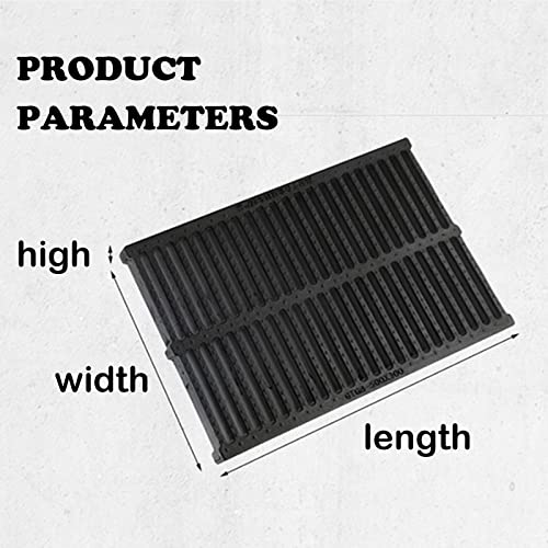 Plastic Grate Drainage Channel Floor Drain Cover, Channel Drainage Grating Gutter Guard, Linear Anti-Clogging Drain Cover For Canteen Kitchen #TOP5