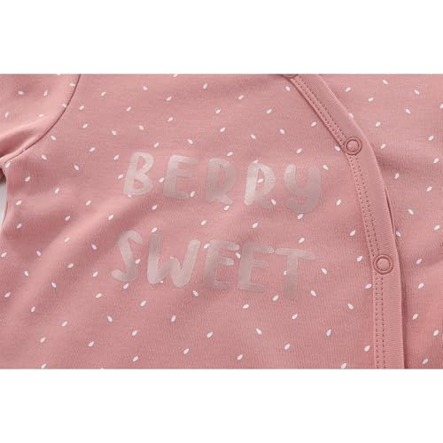 JELYLOVE Baumwolle Langarm Baby Jungen Mädchen Strampler 0-12 Monate Neugeborene Bekleidung 3er-Pack