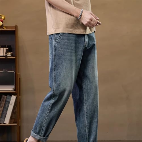 Men's Jeans – Soft Slim & Loose Fit Denim Trousers, Comfortable Casual Wear4