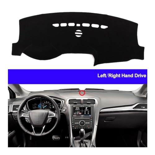 Cubierta interior para tablero de coche Fusion protector salpicadero 2 capas 2013 2