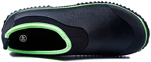 Image of TENGTA Unisex Waterproof Garden Shoes Womens Rain Boots Mens Car Wash Footwear