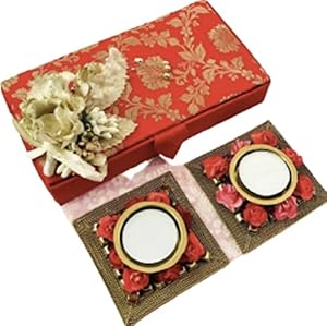 Basteln mit Liebe Diwali Teelichthalter Kerzenset