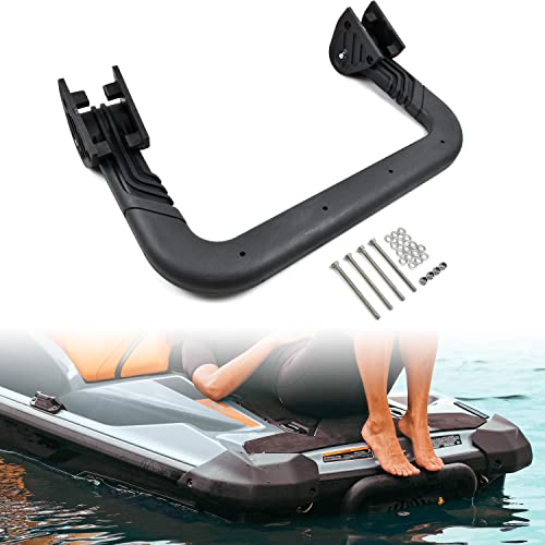 SAUTVS Boarding Ladder Step for Sea-Doo RXT GTX GTR Wake PRO 2018-2022 Accessories, Reboarding Ladder Boarding Watercraft Step, Replace #295100869