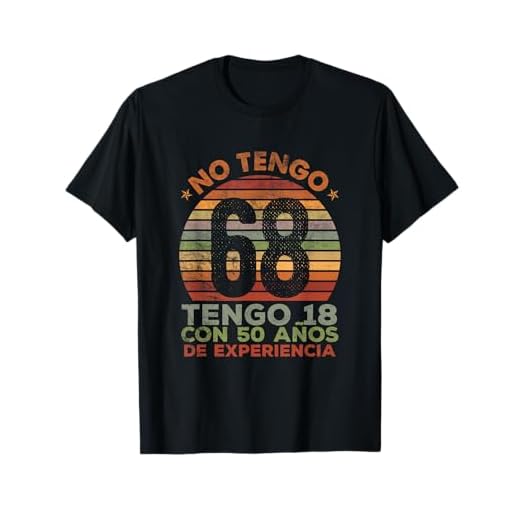 68 Años Cumpleaños Hombre Nacido En 1953 Regalo de 68 Años Camiseta