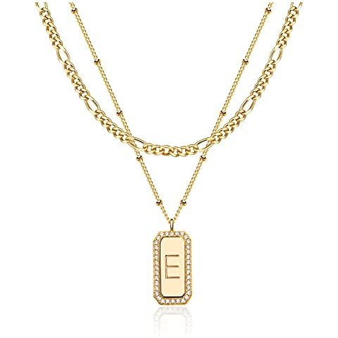 TONTMY Initial Necklace Set Cover