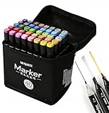 M&G Chenguang bagged double-headed marker pen color painting 40 colors - No:APMV1414