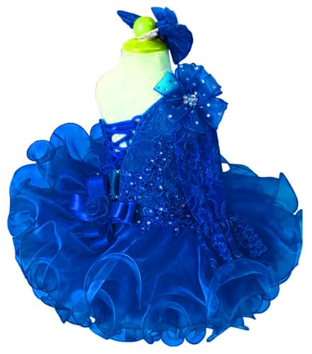 Jenniferwu G086 Infant Toddler Baby Newborn Little Girl's Pageant Party Birthday Dress Lilac4