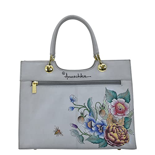 Image of Anuschka Women's Original Hand-Painted Genuine Leather Medium Satchel