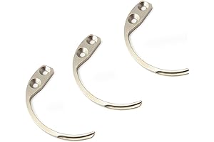 3 Pieces Stainlss Steel Heavy Duty Hooks