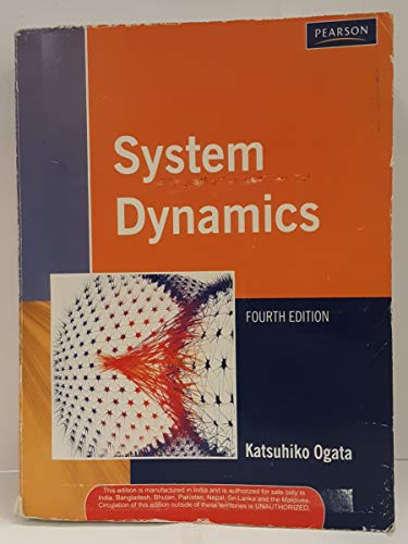 System Dynamics, 4th edition, low price edition 8129703130 Book Cover