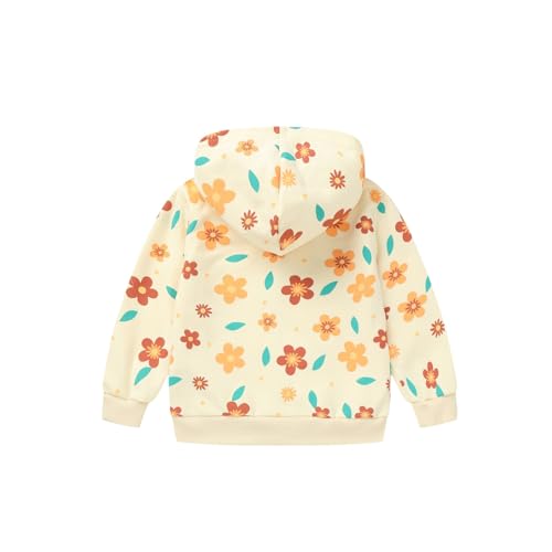 Image of Mud Kingdom Boy Zip Up Hoodie Sweatshirt with Hood Rainbow Patchwork