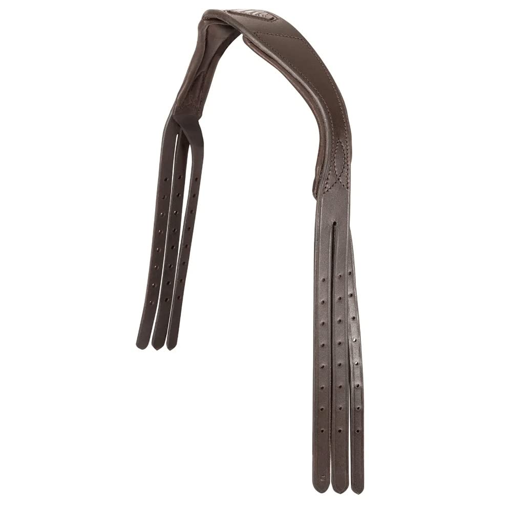 Shires Velociti Rapida Leather Bridle Headpiece (Pony, Havana)