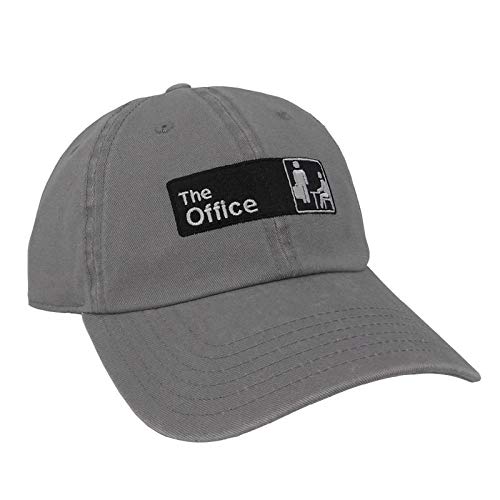Ripple Junction The Office Adult Unisex Badge Dad Hat Silver
