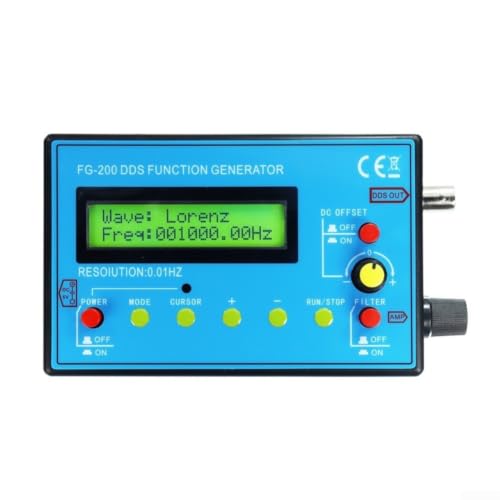 Generador DDS fg-200 para solucionar fallos electrónicos con ondas senoidal y triangular 5
