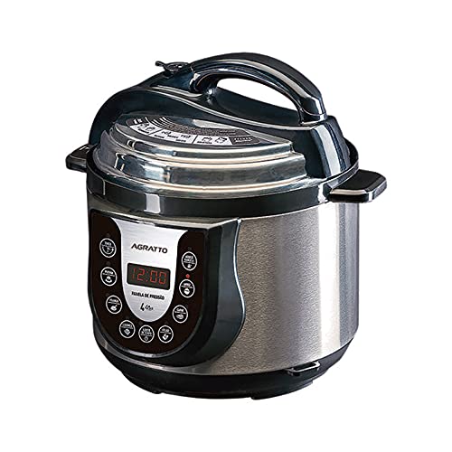 Panela de Pressão Eletrônica Ped-01 127v/60hz Agratto, 3878, Inox
