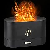 Función de iluminación: presione brevemente el botón del interruptor de luz en el difusor de aroma con efecto de llama para encender la luz de la atmósfera de la llama; Mantenga presionado nuevamente para aumentar el brillo en un 30%; presione brevemente de nuevo para apagar la luz de la atmósfera de la llama.