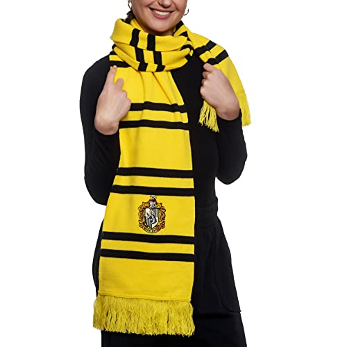Écharpe Harry Potter Poufsouffle Merchoid jaune en taille unique