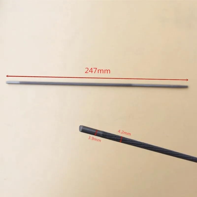 12 limas para Motosierra de 5/32 "y 4,0 mm, Lima para afilar Sierra Cadena 70504