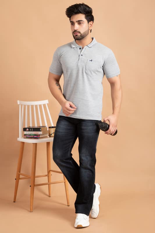 Image of Addiz Regular Fit Cotton Mens T-Shirt