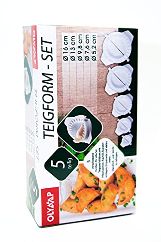 Foto von XXL 5er SET TEIGFORMER MAULTASCHENFORMER PASTAMAKER TEIGFALLE TEIGTASCHENFORM