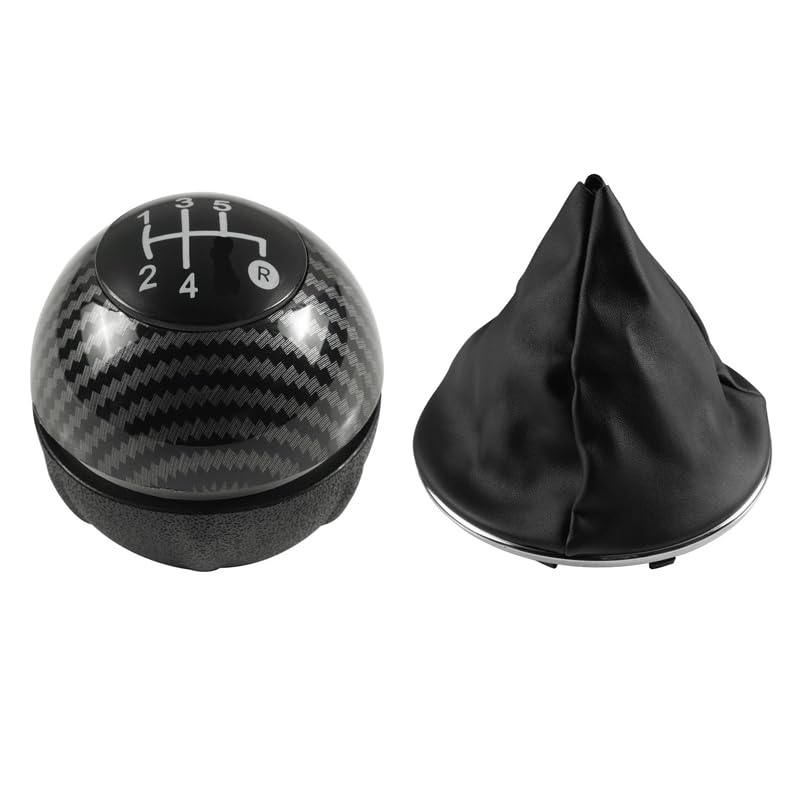 Copertura Cromata Pomello Cambio Per Fiat 500/500C 2007-2018 - 2 Pezzi, 6 Velocità, Design Sportivo - Foto 4