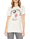  Disney Mickey Club T-Shirt, Blanc Naturel, S Femme