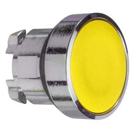 Tête bouton poussoir lumineux mécanique avec protection transparente silicone