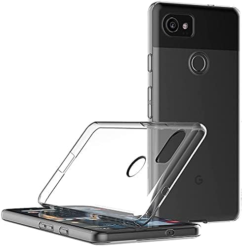 Custodia MaiJin Per Google Pixel 6 Pro: Trasparente, Morbida TPU, Antiscivolo, Bordi Rialzati, Copertura Sottile E Leggera