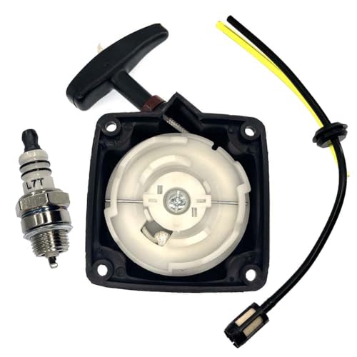 AM - Juego de arranque para desbrozadora Brast Rotfuchs Fuxtec Arebos Starter Timbertech 52 cc, multifonctions 5 en 1, incluye desbrozadora Nemaxx EB52