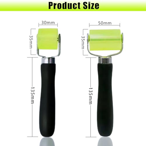 Pressure Roller, 2 Pieces Pressure Roller, Car Sound Insulation Pressure Roller, Professional Silicone Roller - Image 2