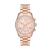 Michael Kors Lexington Chronograph Rose Gold-Tone Stainless Steel Women's Watch (Model: MK7242)