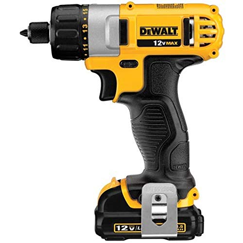 DEWALT DCF610S2R 12V MAX Cordless Lithium-Ion 1/4 in. Hex Chuck Screwdriver Kit (Renewed)