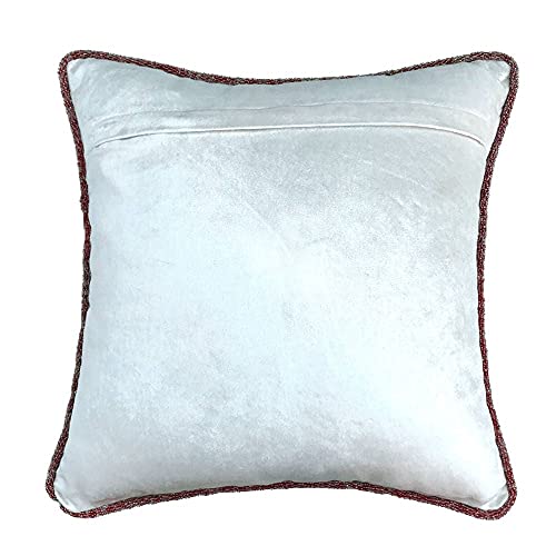 The Homecentric Pillow Covers, Pillow Covers, Pillow Covers 18X18 Inch (45X45 Cm) Green, Velvet Throw Pillow Covers, Handmade Pillow Covers, Modern Style, Birds Easter - Art Deco Peacock #TOP3