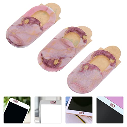 Mobestech 3 Pçs Capa De Webcam Slides Adorável Capa De Câmera Da Web Slide De Segurança Anti-Espiand